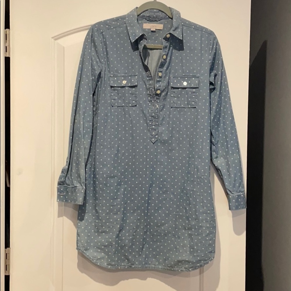 Loft Chambéry shirt dress